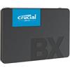 CRUCIAL SSD interno da 2,5 pollici SATA3 BX500 2TB 3D-NAND