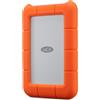 Seagate Lacie Hard Disk esterno 2.5" 1TB RUGGED USB C Silver e Orange STFR1000800
