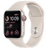 Apple Watch Series SE 2 (2022) GPS 44 mm - Alluminio Argento - Cinturino Sport Galassia - refurbished