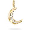 Thomas Sabo Midnight Sky Ciondolo Luna Con Pietre