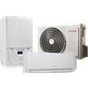Immergas EUREKA MONO 12/26 - Pompa di calore ibrida aria-aria con unità a condensazione murale instantanea (split incl)