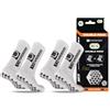 Tapedesign - Confezione doppia Allround Socks Kids - 2 paia di calzini da calcio antiscivolo per bambini - Presa perfetta e comfort - Calzini sportivi antiscivolo per allenamento e gioco