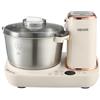 VEVOR Impastatrice Elettrica con Funzione di Fermentazione 5 Litri da Casa Pentola Ideale per Impasto di Pizza, Pane, Pasta, Ciotola in Acciaio Inox 304, Antiaderente, con Timer, Pannello Controllo