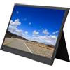 Plyisty Monitor Portatile Display di Espansione per Computer Full HD da 13,3 Pollici, Supporto Elaborazione Immagini HDR, Utilizzo Doppio Schermo, Touch Screen Ultra Sottile IPS per