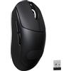 MAMBASNAKE Mouse da gioco senza fili da 55 g, sensore PixArt PAW3395PRO fino a 40000 DPI, BT/2,4 GHz/Cavo, 100 milioni di clic, batteria da 500 mAh, piedini in PTFE, per PC/Xbox/PS/Mac