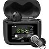 JBL Cuffie Bluetooth JBL Tour Pro 3 True Wireless, batteria da 40 ore, Adaptive Noise Cancelling 2.0, Spatial 360 Sound, Head Tracking, custodia di ricarica intelligente