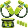 OJW Cuffie OJW Open Ear Bluetooth 5.4 con custodia di ricarica e batteria sostituibile, impermeabili IPX7, microfono ENC, driver da 13,2 mm, auricolari sportivi per iPhone Android