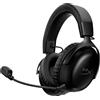 HyperX Cuffie da gioco wireless HyperX Cloud III S, multipiattaforma, 2,4 GHz e Bluetooth, batteria fino a 120 ore, driver da 53 mm, microfono rimovibile, comode