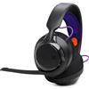 JBL Cuffie da gioco over-ear con cavo, audio spaziale, cancellazione del rumore, microfono, cavo da 3,5 mm, design confortevole, compatibili con PC, Xbox, PS