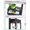 Sonstige Supporto mobile per TV, regolabile in altezza, per schermi LCD/LED/OLED da 32-75 pollici, con capacità di carico fino a 100 kg, colore nero