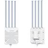 Merkloos Amplificatore Wi-Fi per esterni, access point - Dual-band - AX3000 - Grado di protezione IP67 - PoE