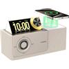 Lustrens Altoparlante Bluetooth wireless con base di ricarica e schermo LCD