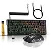 Lustrens Tastiera e mouse wireless X68PROHE, set da gaming X11