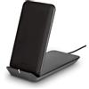 Lustrens Caricabatterie wireless - Ricarica rapida da 10W, compatibile con iPhone e Samsung Galaxy - nero
