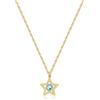 S'Agapõ Collana Girocollo Donna, Collana Donna in Acciaio e Cristalli con Simbolo Stella | Collezione Lucky Light - SKT38
