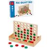 FAI QUATTRO DAL NEGRO IN LEGNO
