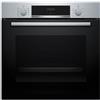 Bosch HBA514ES3 ***PRONTA CONSEGNA*** Forno da incasso, 60cm. Acciaio inox + vetro nero. Classe F (A+).