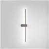 Gea luce CYNARA A/P- APPLIQUE A PARETE LED 3000K 400LM 16W TITANIO DIMMERABILE