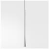 Gea luce DAFNE S/G- SOSPENSIONE LED 3000K 213LM 7W ARGENTO OPACO