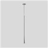 Gea luce DAFNE SG/I- SOSPENSIONE CON ROSONE DA INCASSO ARGENTO OPACO LED 3000K 213LM 7W
