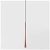 Gea luce DAFNE SP/I - SOSPENSIONE CON ROSONE DA INCASSO RAME LED 3000K 213LM 7W