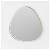 Gea luce ECARIS A/G- SPECCHIO -APPLIQUE A PARETE DIFFUSORE FONTALE E RETROSTANTE LED 3000-4000K 1000-1100LM 35W DIMMERABILE NEW BEIGE