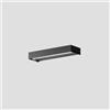 Gea luce GAP551- APPLIQUE LED 3000K 500LM 10W DIMMERABILE NERO OPACO