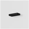 Gea luce GAP571- APPLIQUE A PARETE MONOEMISSIONE LED 3000K 770LM 20W DIMMERABILE NERO OPACO