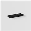 Gea luce GAP573- APPLIQUE A PARETE MONOEMISSIONE LED 3000K 1500LM 34W DIMMERABILE NERO OPACO
