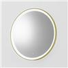 Gea luce KRIZIA A/G- APPLIQUE CON SPECCHIO LUCE PERIMETRALE DIMMERABILE CON TOUCH CCT LED 3000-4000K 1300-1400LM 40W VERDE SALVIA