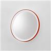 Gea luce KRIZIA A/M- APPLIQUE CON SPECCHIO LUCE PERIMETRALE DIMMERABILE CON TOUCH CCT LED 3000-4000K 9500-1000LM 30W TERRACOTTA