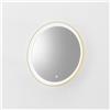 Gea luce KRIZIA A/P -APPLIQUE CON SPECCHIO LUCE PERIMETRALE DIMMERABILE CON TOUCH CCT LED 3000-4000K 800-850LM 25W NEW BEIGE