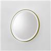 Gea luce KRIZIA A/P -APPLIQUE CON SPECCHIO LUCE PERIMETRALE DIMMERABILE CON TOUCH CCT LED 3000-4000K 800-850LM 25W VERDE SALVIA
