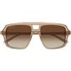 Gucci Occhiali da Sole GG2052S 010 Marrone/Marrone Sfumato Donna 55/16/145