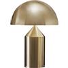 Atollo Media in Metallo Lampada Tavolo Oro - OLUCE L0239 OR