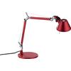 Tolomeo Micro Rosso Lampada Tavolo - ARTEMIDE A011810