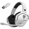 NUBWO Cuffie da gioco wireless per PS5, PS4, PC, cuffie da gioco over-ear a cancellazione di rumore con microfono, 17+ ore di utilizzo wireless