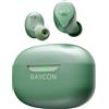 Raycon Cuffie Bluetooth in-ear true wireless con 32 ore di autonomia, tecnologia Multpoint, comfort estremo e cancellazione attiva del rumore (verde Forrest)