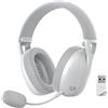Redragon Cuffie da gioco Bluetooth - Leggere - Audio surround 7.1 - Driver da 40 mm - Microfono rimovibile - Multipiattaforma per PC, PS5/4/3, Switch