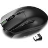 ATTACK SHARK AJ139 G Pro Wireless Gaming Mouse, mouse FPS leggero da 59 g, sensore ottico Pixart Paw3395, 26K DPI, doppia modalità 2,4 g / cablata 6 programmabili