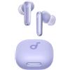 Soundcore Auricolari wireless con cancellazione del rumore, cancellazione adattiva del rumore, BassUp, 60 ore di autonomia, custodia 2 in 1 e supporto per smartphone, IPX5, wireless