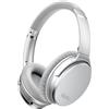 Srhythm Cuffie a cancellazione di rumore senza fili Bluetooth - modalità LDAC, ricarica rapida, riproduzione 50+ cuffie over-ear con microfono, connessione di 2 dispositivi