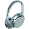 Srhythm Cuffie a cancellazione di rumore senza fili Bluetooth - modalità LDAC, ricarica rapida, riproduzione 50+ cuffie over-ear con microfono, connessione di 2 dispositivi