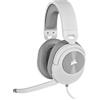 Corsair SURROUND Cuffie da gioco leggere con cavo, Dolby 7.1, compatibili con iCUE, per PC, Mac, PS5/PS4, Xbox, Switch, dispositivi mobili - Bianco