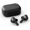 Bang & Olufsen Cuffie in-ear Bluetooth senza fili con cancellazione del rumore, durata della batteria fino a 28 ore, impermeabili per lavoro, sport e tempo libero con scatola di ricarica - Nero