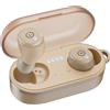 TOZO Cuffie Bluetooth, 55 ore di riproduzione con box di ricarica wireless, App Customise 16 EQ, Design ergonomico IPX8 Waterproof