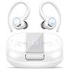 Csasan Cuffie Bluetooth Sport, cuffie senza fili Bluetooth 5.3 con gancio per l'orecchio, cuffie in ear con microfono ENC, display a LED, controllo tattile, IP7 impermeabile