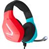 Orzly Cuffie da gioco con microfono, compatibili con Nintendo Switch OLED Joycon Colour Match LED microfono e telecomando - Hornet RXH-20 Tanami Edition