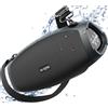 W-King altoparlante Bluetooth 120W MAX, boombox impermeabile 70W IPX6, portatile con bassi super, HiFi DSP, batteria 42h, powerbank, EQ, TF/AUX, triplo radiatore passivo