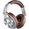 OneOdio Cuffie Bluetooth over ear, 72 ore HiFi Stereo Wireless, leggere e ad alto comfort con jack da 6,35 mm e 3,5 mm per studio DJ, telefono cellulare, PC AMP
